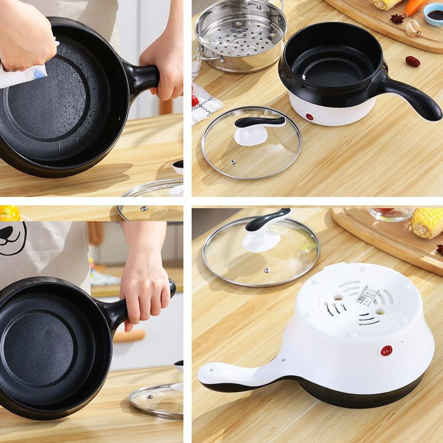 Panci Listrik Elektrik Multifungsi Fry Pan Alat Masak Listrik Elektrik Serbaguna MURAH JUAL GROSIR