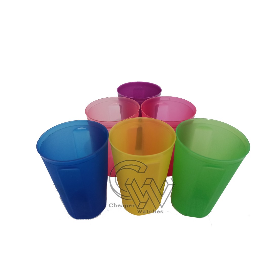 Cheaper-(3 pcs)-Gelas Plastik Gelas Minum Gelas Pesta Souvenir Termurah