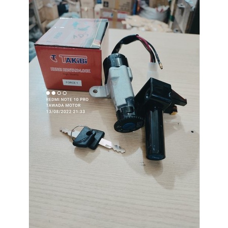 KUNCI KONTAK SET ASSY VEGA LAMA. CRIPTON. FORCE ONE. FORCE 1.F1ZR MERK TAKIBI