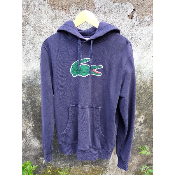 Hoodie Lacoste Navy Full Tag