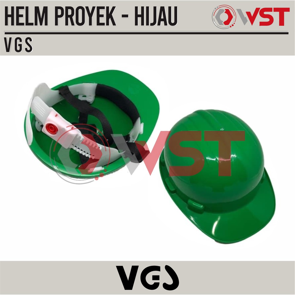 Helm Proyek VGS - Hijau