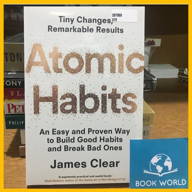 Buku Import Atomic Habits by James Clear (Original Hardcover)