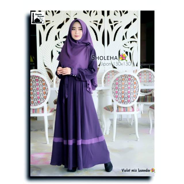 Soleha ori sada gamis rumah