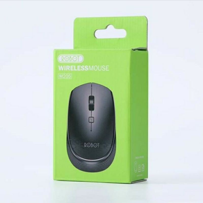 Mouse wireless ROBOT M205 1600 DPI on off