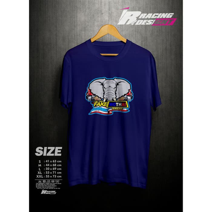 Kaos T-shirt Fake Mothai Thailook Thailand Kualitas Distro Terbaru  -indv