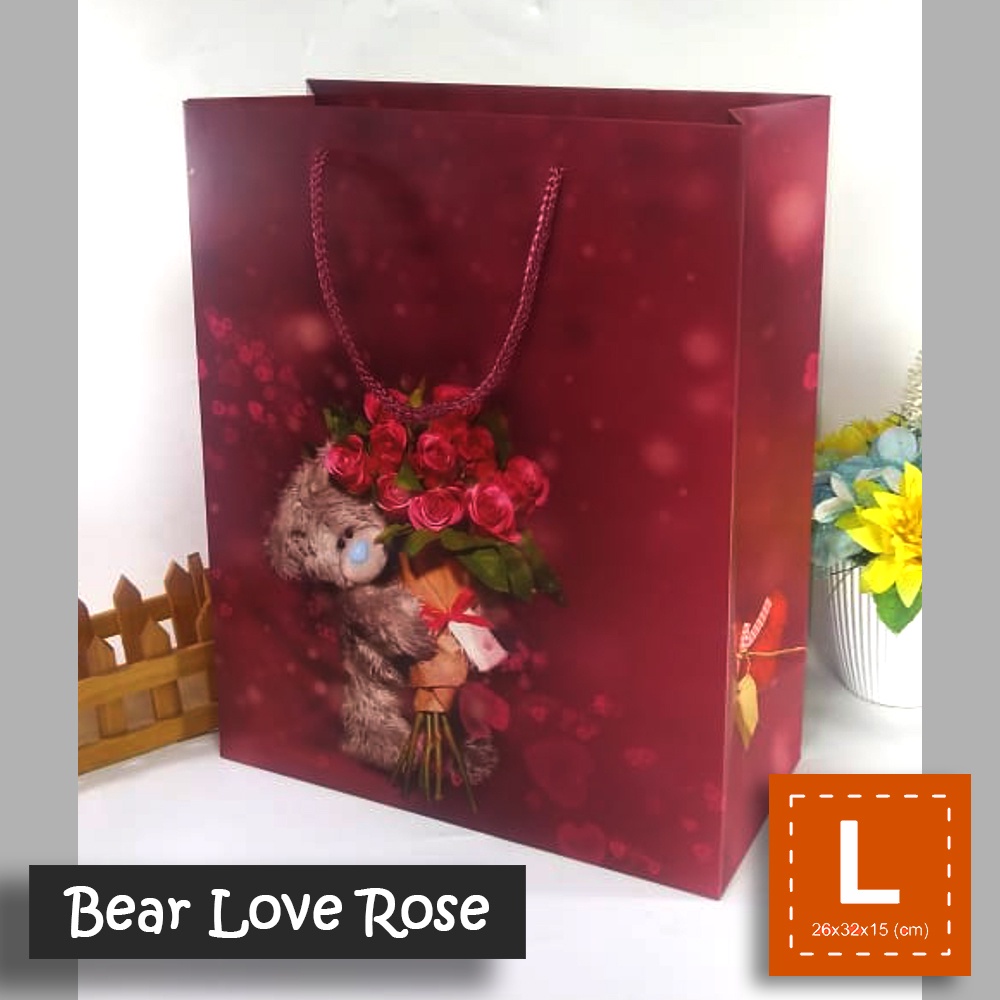 

Paper Bag Tali - L BEAR PANDA