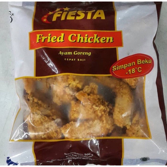 

Fiesta fried chicken 500gr