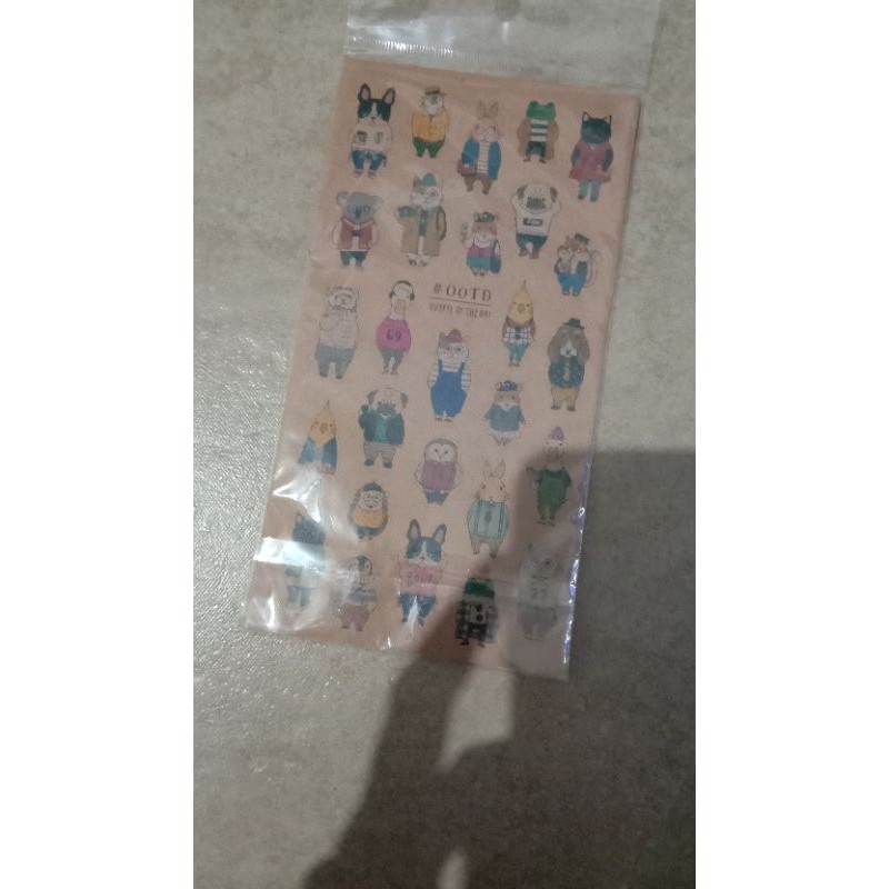 

sticker import OOTD animal