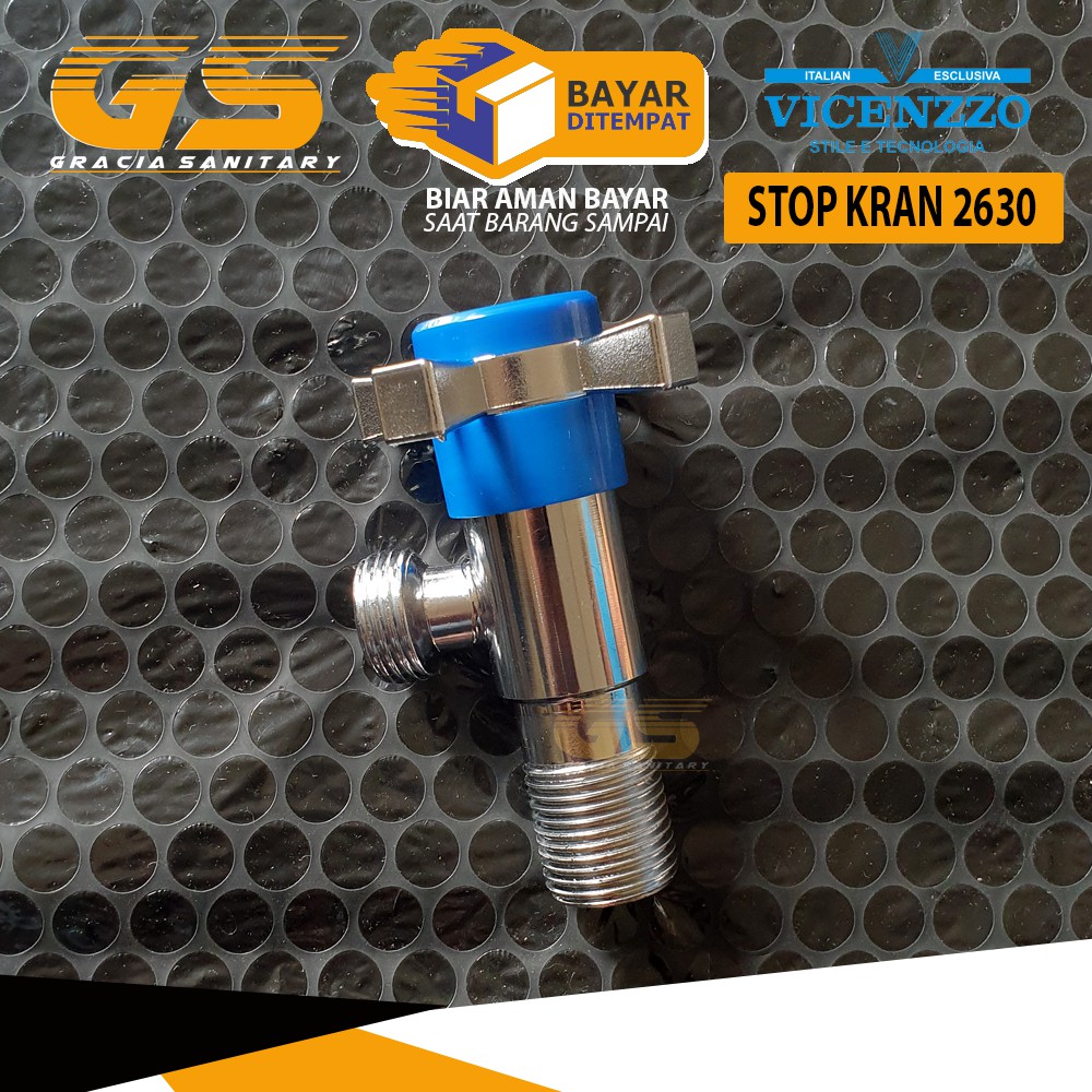 Stop Kran Single Jet Shower  Closet Stainless Baling Warna