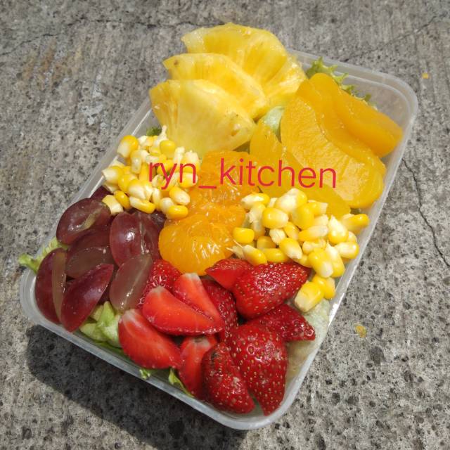 

Vegie and fruit salad