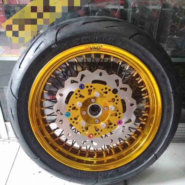 Sepaket Velg Jari Jari Seribu Ring  14  Go Vario Beat 