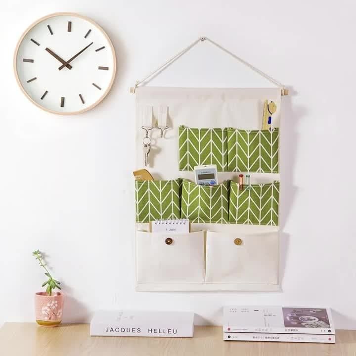 Pouch Gantung Hanging Organizer Rak Gantung 7 Sekat Storage Bag