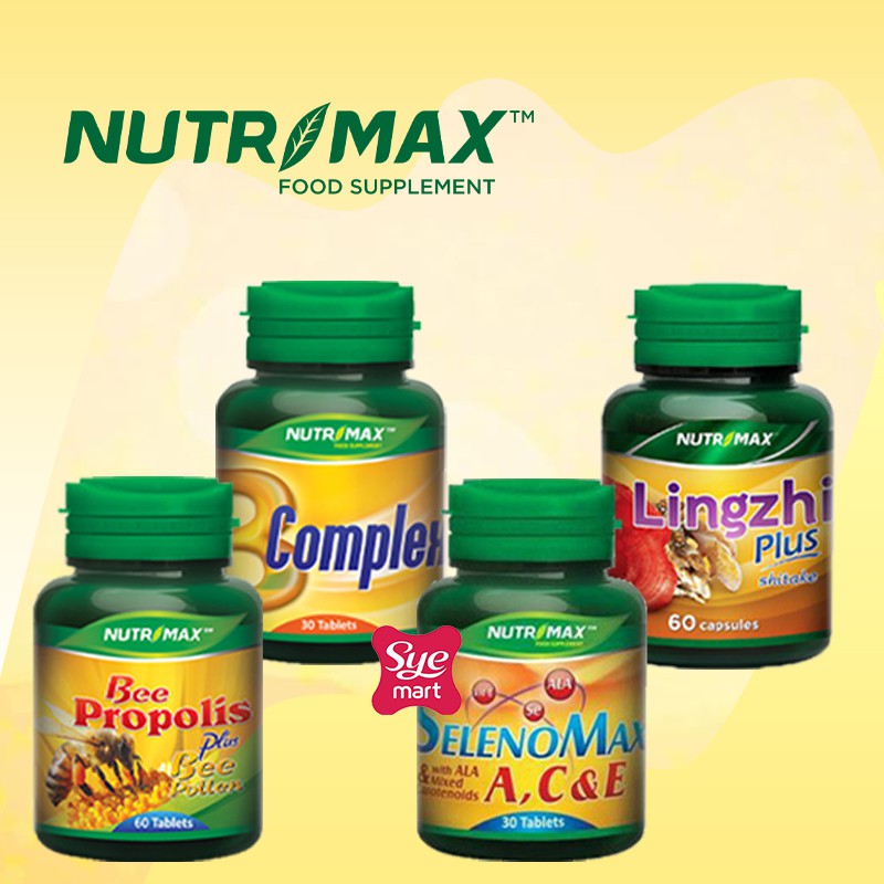 BPOM NUTRIMAX VITAMIN SERIES / VITAMIN DAYA TAHAN TUBUH / SYE