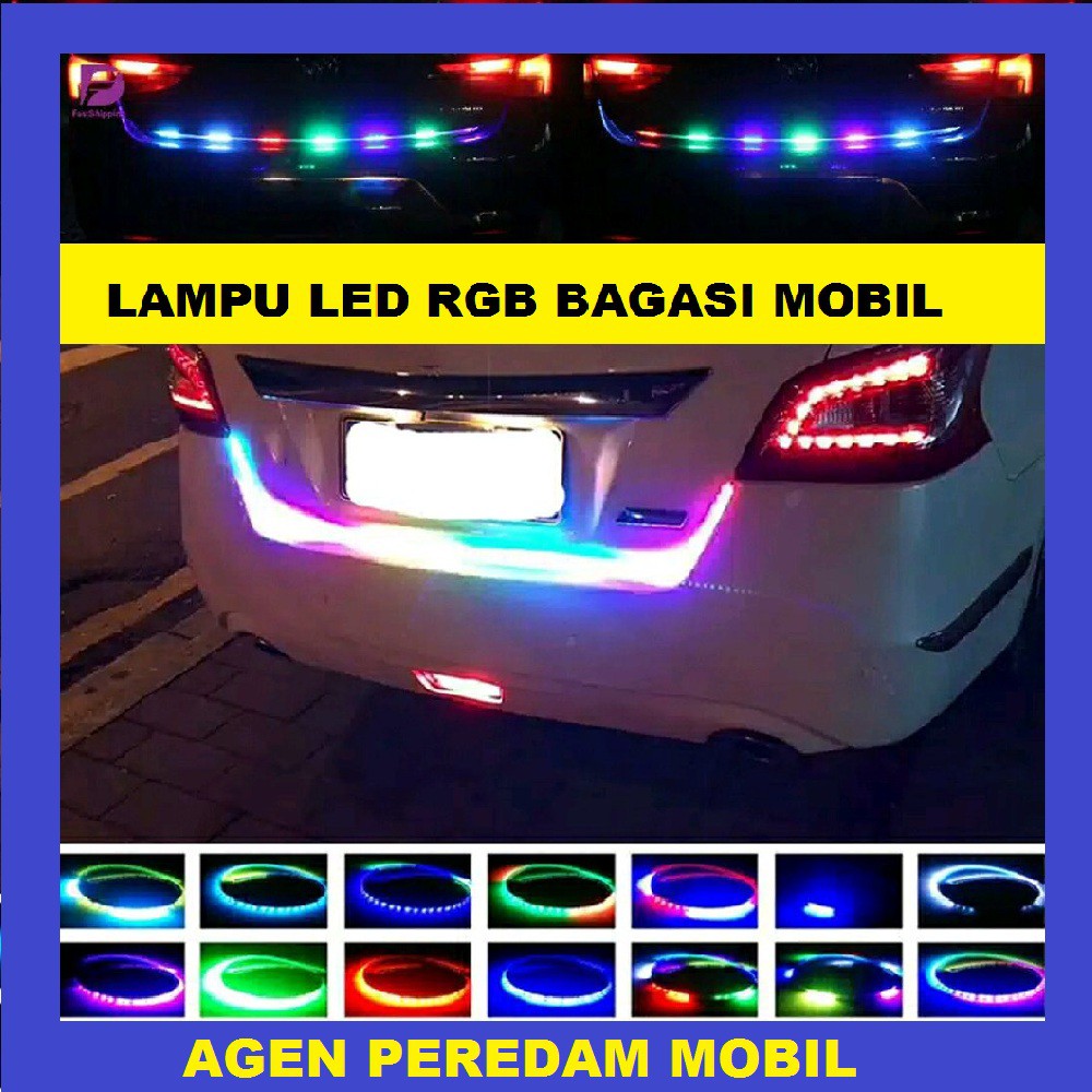 Lampu Led Rgb Belakang Bagasi Mobil Shopee Indonesia