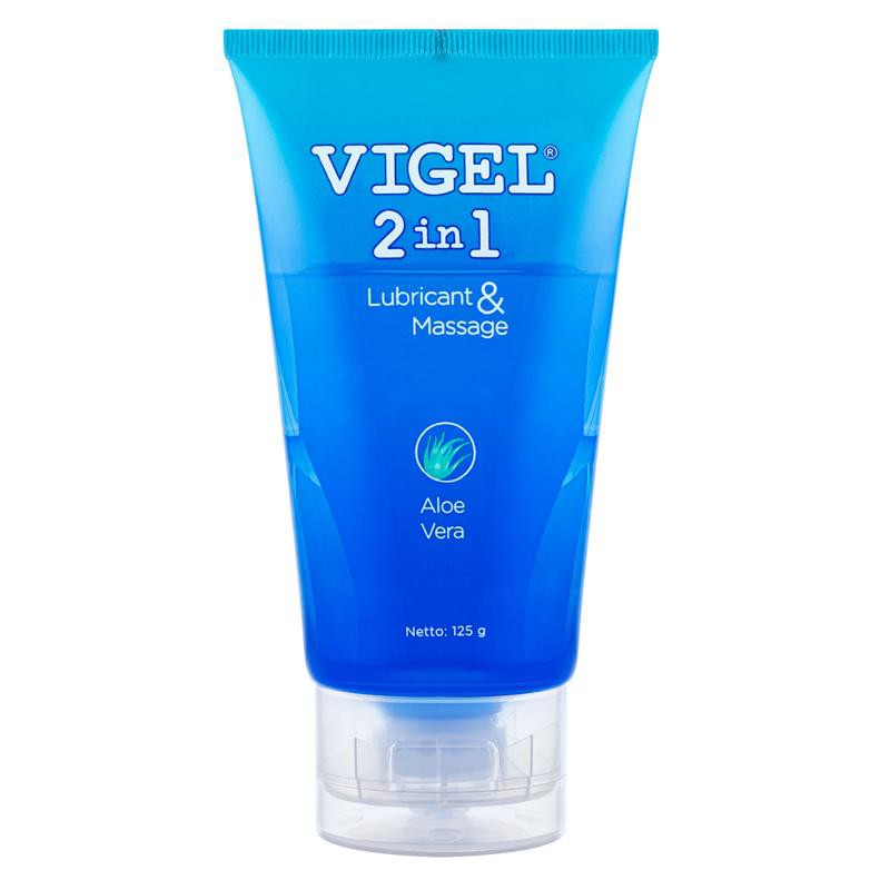 per tube Terlaris Vigel 2 in 1 Lubricant & Massage / Pelumas Vigel