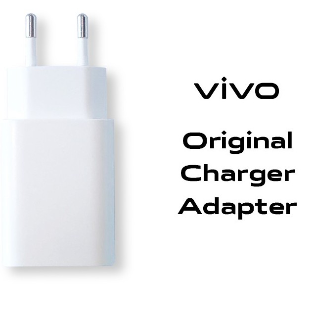Vivo Charger USB 10W - V1020D-EU - Output : 5V / 2A - Putih Travel Charge