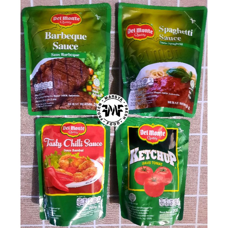 

DELMONTE Saos Spagheti/Barbeque/Sambal/Tomat