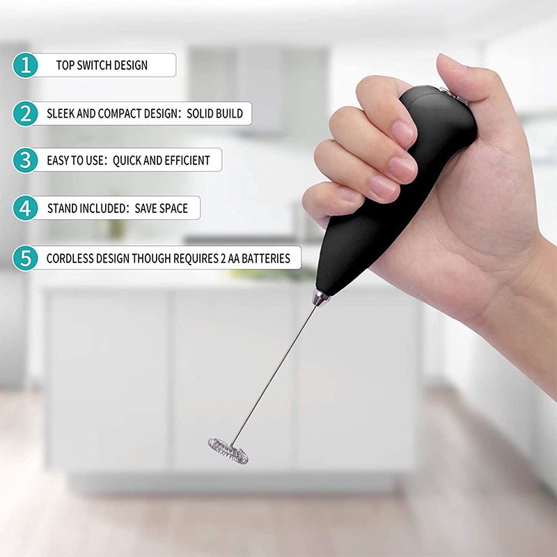 Alat Pengocok Telur / Susu Elektrik Multifungsi Untuk Dapur