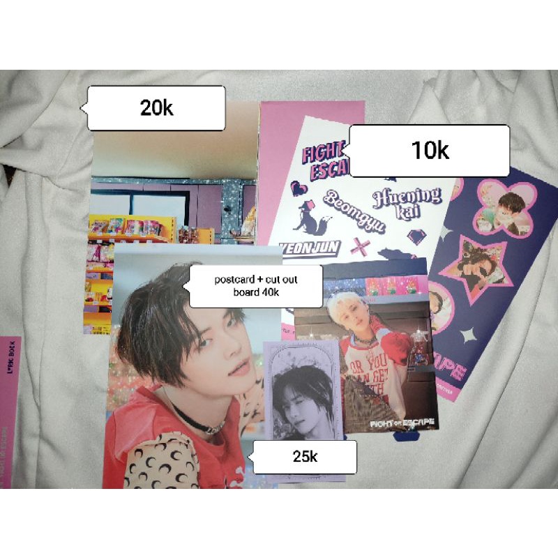 poster sticker txt fight escape