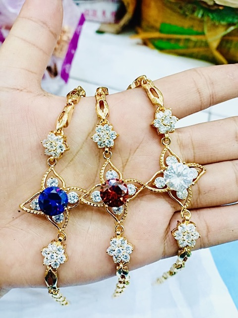 Gelang tangan wanita gelang permata diamond gelang relplikq berlian