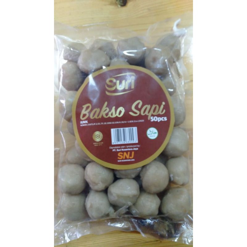 Bakso sapi SP - SURI  isi 50butir