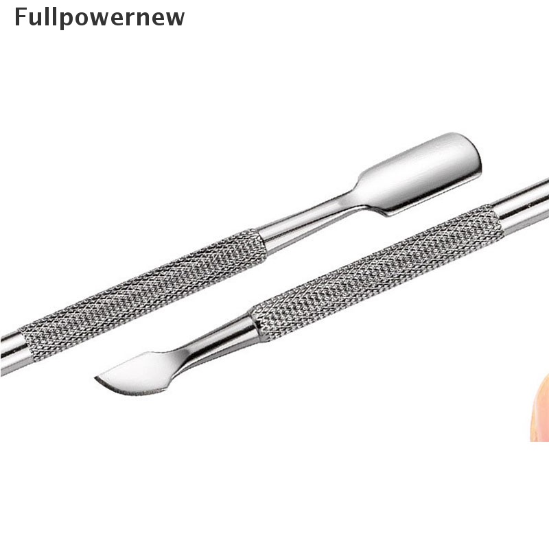 (FULL) Alat Pendorong Kutikula Bahan Stainless Steel Untuk Manicure