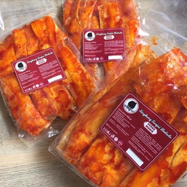 

Singkong Balado Sanjai Jajanan Eyang Wiwiek