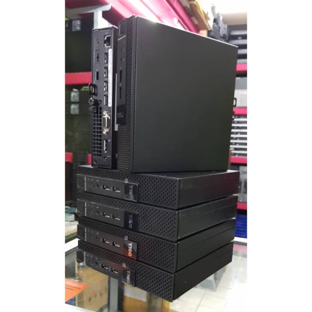CPU BUILDUP BRANDED DELL OPTIPLEX 3050 CORE I5 6500 GENERASI 6 USFF LIKE NEW HEMAT LISTRIK