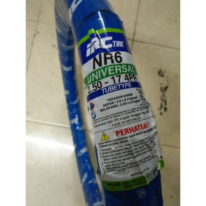 ban luar irc nr6 250 17 klasik ban belakang honda grand