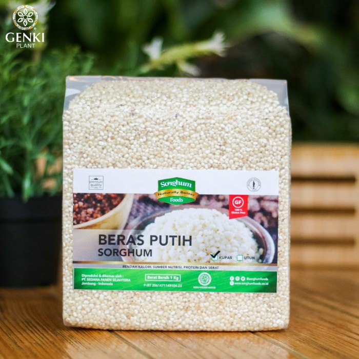 

bg20t01r Beras Sorghum Putih / White Sorghum Rice - 1 Kg Sv012Ss