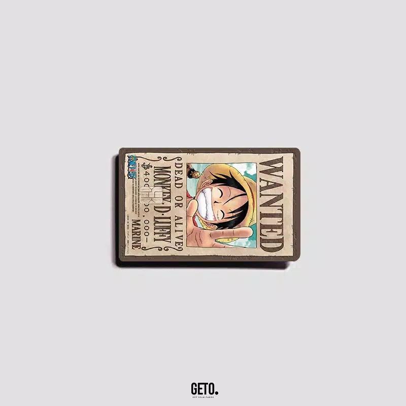 ONE PIECE  | GETO CARDS ( Skin / Sticker untuk kartu ATM )
