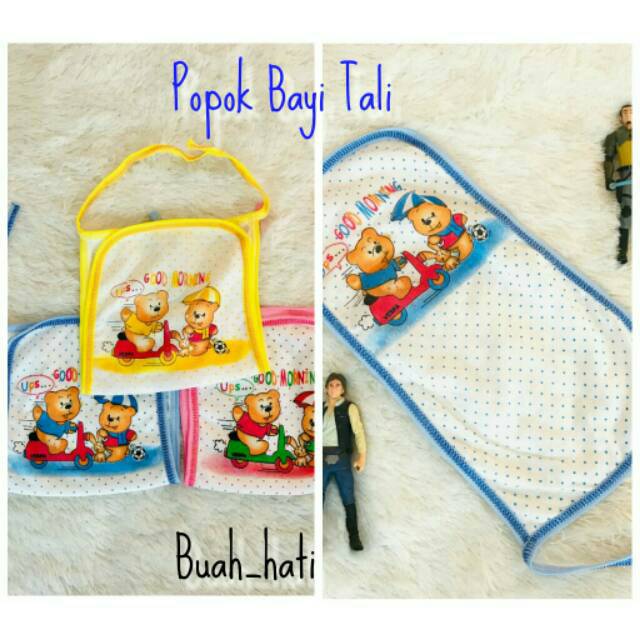 12PC POPOK KAIN BAYI BERTALI NEW BORN