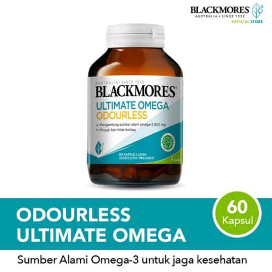 Blackmores Odourless Ultimate Omega 60Kapsul