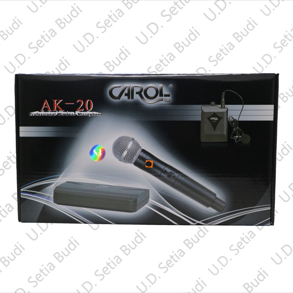 Mic Wireless Carol AK-20 Single Mic