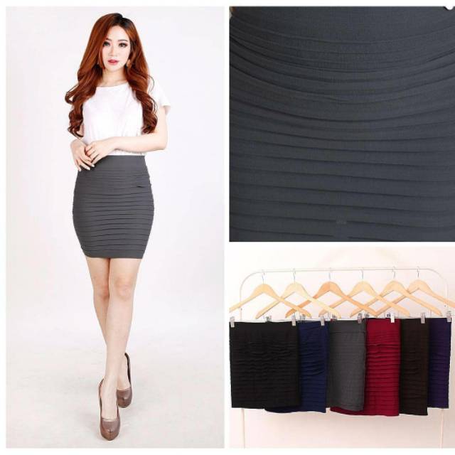 ROK LEGING PENDEK HITAM DONGKER ABU COKLAT MERAH UNGU