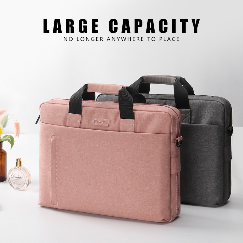 Tas Laptop Selempang 13.3 Inch TAIKESEN Briefcase Bag Notebook Macbook Waterproof Shoulder Handbag