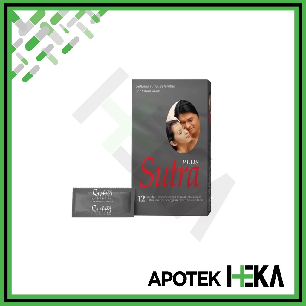 Sutra Plus Kondom Impor 12 pcs Alat Kontrasepsi (SEMARANG)