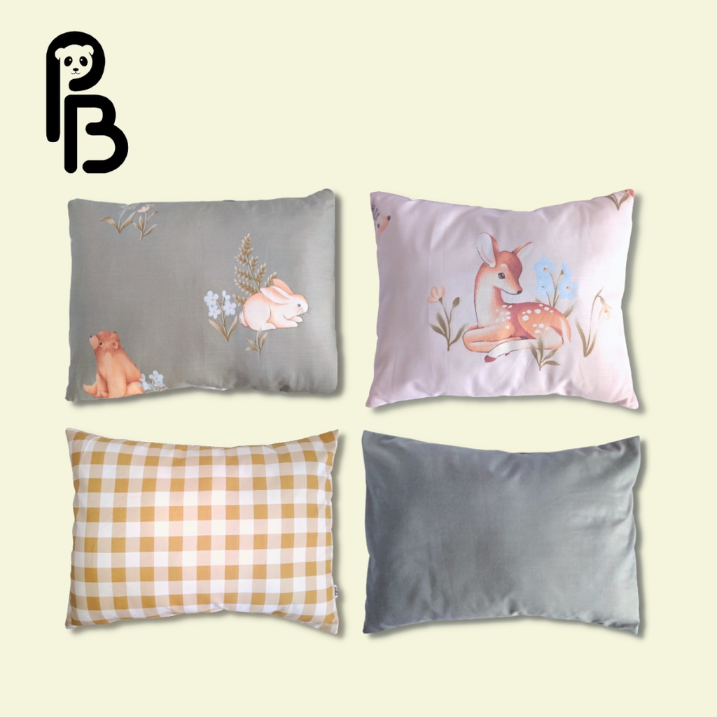 Precious Baby | Bantal Bayi Premium | Size L | Microfiber Impor | Bisa Pilih Motif | Bantal Baby | Baby Pillow | Bantal Anak | Pillow Kids | Bantal Precious Baby