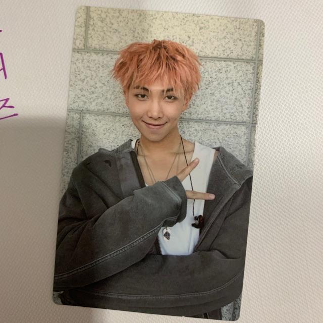 Bts Namjoon Rm Photocard Pc Blu Ray Bluray Memories 17 Rare Limited Shopee Indonesia