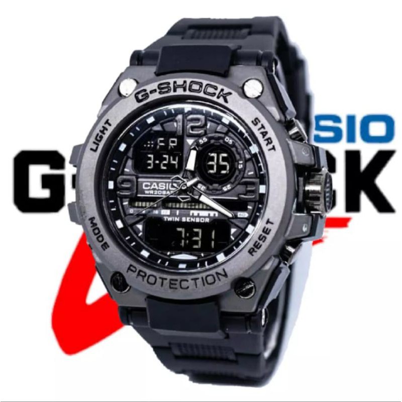 G Shock G_889 Jam Tangan Pria Water Resistant Free Batrai Cadangan_Jam Sport Pria