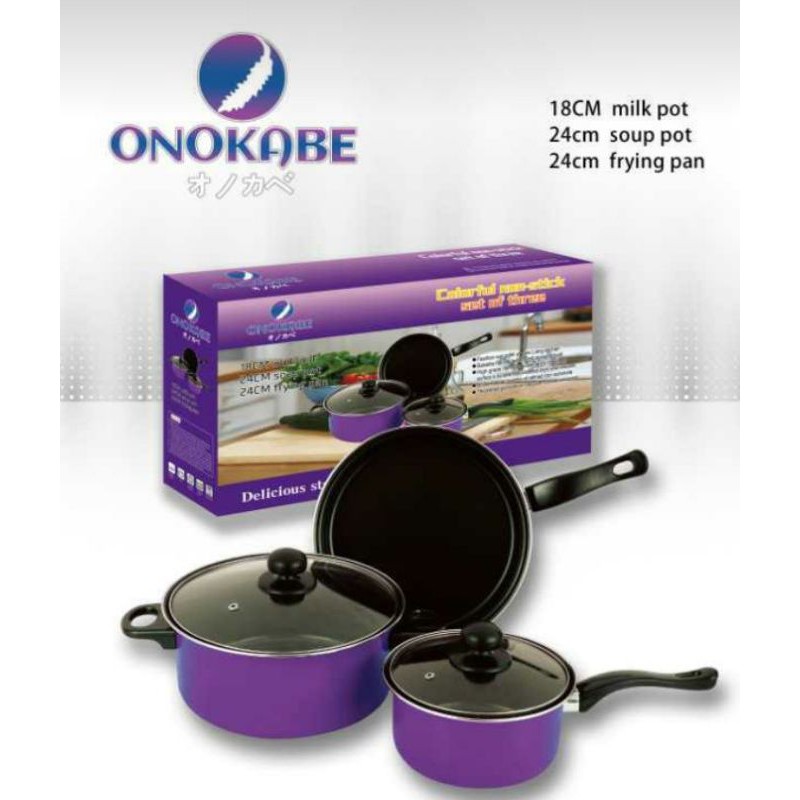 ONOKABE PANCI SET WARNA 5PCS