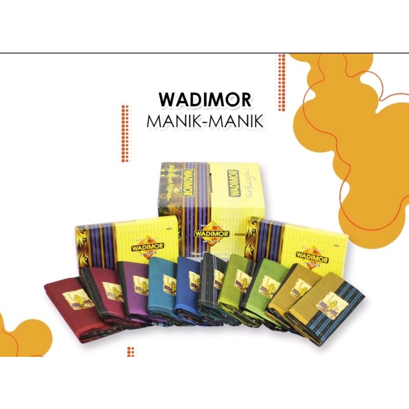 New SARUNG WADIMOR MANIK-MANIK COCOK UNTK Kamu yg ingin memberi Hadia lebaran/PARSEL LEBARAn/PUASA FRee box cantik