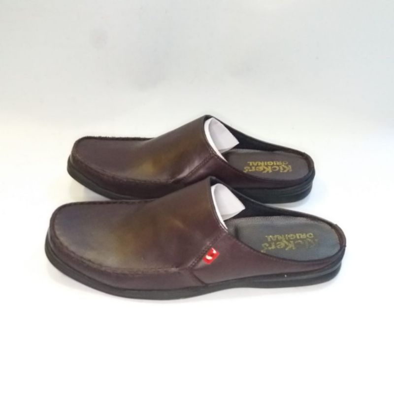 Sepatu selop pria sepatu selop habib bahar bahan kulit sapi