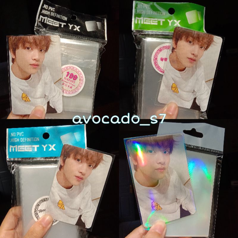 [SATUAN] Inner Sleeve / Innersleeve Photocard MEET HOLOGRAM Inner Sleeve Eceran Seal No Seal