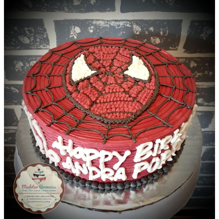 

kue ulang tahun spiderman / kue ulang tahun anak