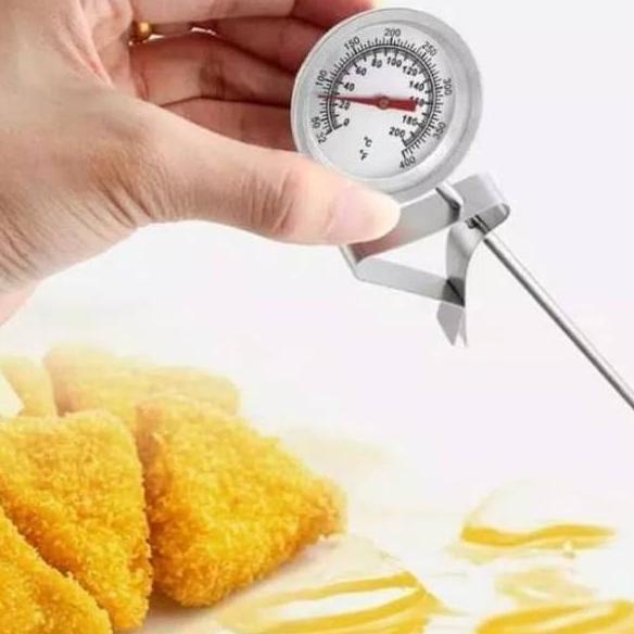 

빠 THERMOMETER SUHU PANAS MINYAK GORENG MASAKAN MINUMAN PANJANG 20 CM Terjangkau
