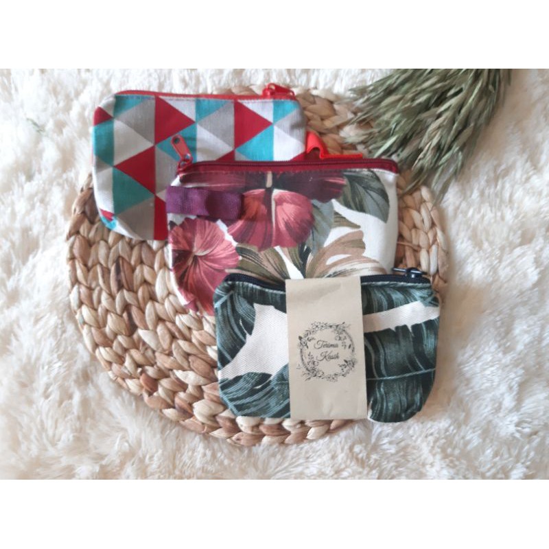 souvenir dompet kanvas