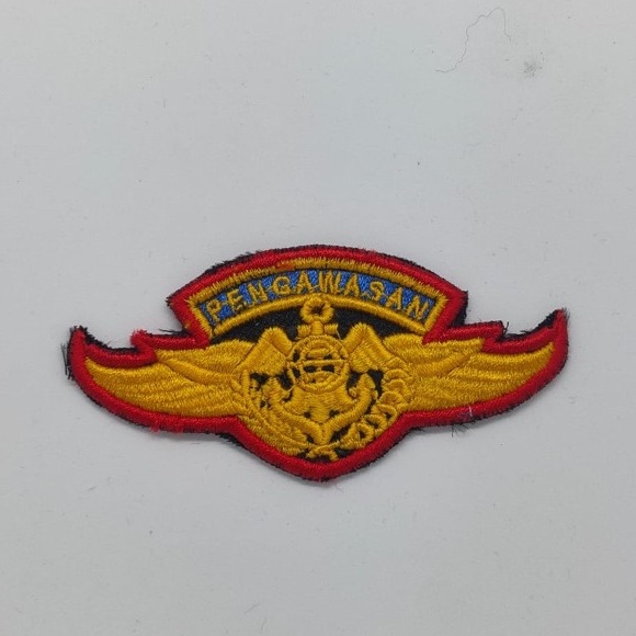 Bordir Timbul Wing Pengawasan / Bordir Logo Timbul Wing Pengawasan / Logo Bordir Timbul Wing Pengawa