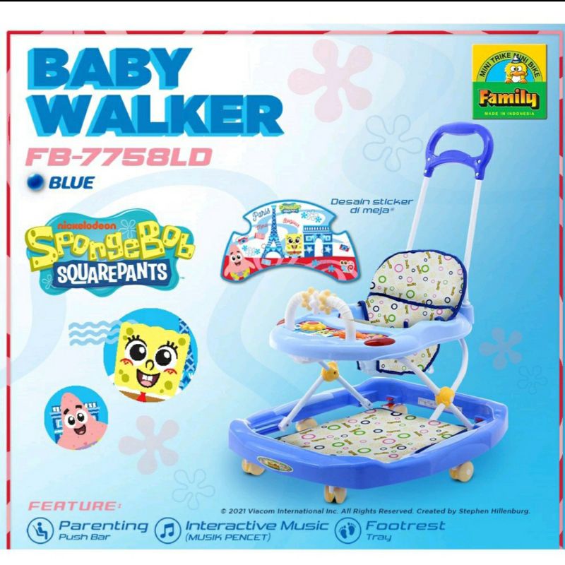 Baby walker family 7758ld