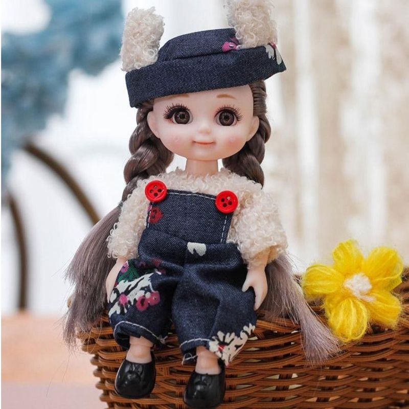 New Series Boneka BJD 16 cm super kostum musim dingin